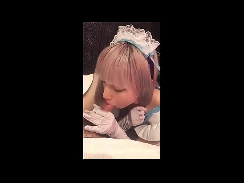 ❤️ יפני איידול [מאיוקה], תחפושת עוזרת צרפתית, חלק 1, מציצה וטלטלה עם קרם סלאוטים ב-iw.seecamsus.top